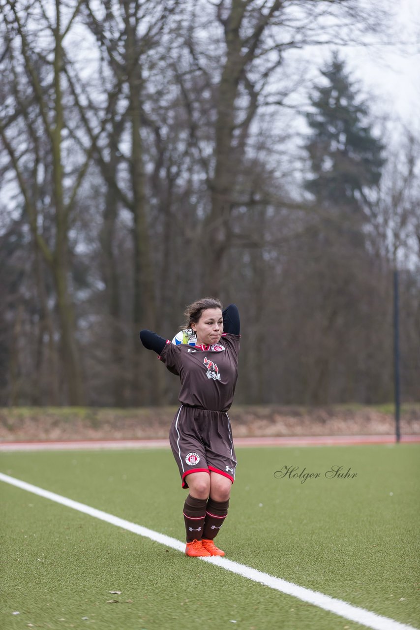 Bild 136 - B-Juniorinnen Walddoerfer - St.Pauli : Ergebnis: 4:1